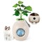 Smart Plant Cat Litter Box with Electronic Odor Removal & Sterilization- Beige
